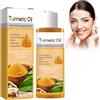 Luthasolic Olio di curcuma, siero sbiancante per la pelle, olio essenziale per correggere macchie scure