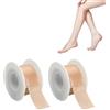 Godneei 2 Rolls Rullo Idrocolloide per Dita dei Piedi, Tappo a Vescica per Protezione dei Piedi, Patch sul Tallone per Bolle, Protezione per Bolle Multiuso, Rullo Idrocolloide per Protezione Delle Mani