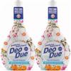 Generico Deo Due Profuma Biancheria e Stirafacile, Fiori di Primavera, 2 Confezioni da 250ml