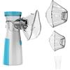 XEUXKER Aerosol Portatile Silenzioso, Macchina Aerosol Per Adulti e Bambini, Apparecchio Aerosol Dotato Di Due Maschere e Ugelli, Nebulizzatore Aerosol Adatto Per Uso Domestico e Viaggio