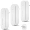 Flintronic 3PCS Purificatore d'Aria, Generatore di Ozono Purificatore d'aria, per Uficio, Stanza, Bagno, Animali domestici
