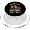 Confusione Divertente Meme Sarcastico Off To Cause Maximum Kerfuffle PopSockets PopGrip per MagSafe