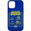 Breakfast Humor And Jam Toast Bread Cat Custodia per iPhone 12/12 Pro Divertente Scienza Sarcasmo Ipotesi Infinite Energy Loop Cat