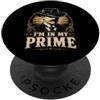 Western Cowboy Outlaw by NLTS Wild West Gunslinger Citazione - I'm in My Prime PopSockets PopGrip Adesivo