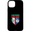 Mexico Belize Flag Custodia per iPhone 15 Plus Messico Belize