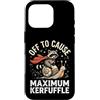 Confusione Divertente Meme Sarcastico Custodia per iPhone 16 Pro Off To Cause Maximum Kerfuffle