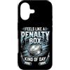 Feels Like a Penalty Box Kind of Day Hoc Custodia per iPhone 17 Si sente come una penalty box tipo di giorno Hockey su ghiaccio su ghiaccio