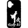 Bahaa's Tee Custodia per iPhone 16 Cool Kung Fu Man Dragon Fighting Graphic Tees & Cool Designs