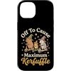 Confusione Divertente Meme Sarcastico Custodia per iPhone 14 Off To Cause Maximum Kerfuffle