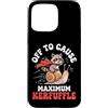Confusione Divertente Meme Sarcastico Custodia per iPhone 15 Pro Max Off To Cause Maximum Kerfuffle