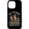 Confusione Divertente Meme Sarcastico Custodia per iPhone 14 Pro Max Off To Cause Maximum Kerfuffle