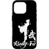 Bahaa's Tee Custodia per iPhone 16 Pro Cool Kung Fu Man Dragon Fighting Graphic Tees & Cool Designs