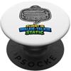 Fun Team Apparel Comunicatore statico Walkie-Talkie fluente PopSockets PopGrip Adesivo