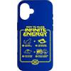 Breakfast Humor And Jam Toast Bread Cat Custodia per iPhone 16 Divertente Scienza Sarcasmo Ipotesi Infinite Energy Loop Cat