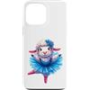 Sweet Sheep Studio Custodia per iPhone 13 Pro Max Simpatica ballerina con pecore che ballano con animali