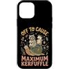 Confusione Divertente Meme Sarcastico Custodia per iPhone 12 mini Off To Cause Maximum Kerfuffle