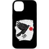 Yatagarasu Geschnekidee Japan Fans Gesan Custodia per iPhone 14 Plus Yatagarasu T | corvo triplo | Mitologia giapponese