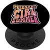 Pregnant Girl Summer Mom To Be Gift Gravidanza Annuncio Futuro Mamma Ragazza Incinta Estate PopSockets PopGrip Adesivo