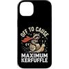 Confusione Divertente Meme Sarcastico Custodia per iPhone 14 Plus Off To Cause Maximum Kerfuffle
