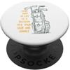 Whyitsme Design Motivazione del golfista per le scelte della vita e gioco di golf PopSockets PopGrip Adesivo