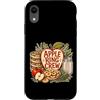Jimbeels Custodia per iPhone XR Apple Ring Crew Mele Erbe Dispensa