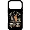 Confusione Divertente Meme Sarcastico Custodia per iPhone 17 Pro Off To Cause Maximum Kerfuffle