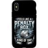 Feels Like a Penalty Box Kind of Day Hoc Custodia per iPhone X/XS Si sente come una penalty box tipo di giorno Hockey su ghiaccio su ghiaccio