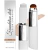 Lerkely 2 in 1 Foundation Stick, Color Changing Foundation Stick, Penna di copertura impermeabile per il viso, per coprire efficacemente gli anelli scuri per le gambe, che fa risplendere la pelle matura