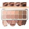 Jutqut Palette di ombretti 12 colori #08