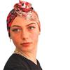 Generico Fascia capelli BANDANASARTE con ferretto modellabile,100% cotone pregiato