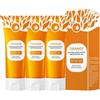 Generico Gel Skin Prep Enzimatico all'Arancia Viso e Corpo, 100 g (3pcs, 100g) | Con enzimi d'arancia, esfolia delicatamente, leviga la pelle e dona luminosità. Ideale prima di skincare e maschere.