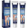 GNAUMORE Crema Varicolare leggera,Crema Vene Varicose E Capillari,Migliora La Circolazione Gambe,Stimola La Circolazione E Riduce La Sensazione Di Pesantezza Alle Gambe 2PC