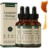 BNOYONERAS Drenaggio Linfatico Gocce, Gocce di Benessere peril Drenante Linfatico, Favorisce la Salute Generale, Formula Erboristica Naturale, Gocce di Drenante Linfatico per Donne E Uomini, 60 ml (3)