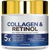 Chenkxin Crema viso al retinolo e collagene, crema anti-età al retinolo, crema antirughe, crema rassodante, cura del viso 24 ore, adatta per la maggior parte dei tipi di pelle, 60 g