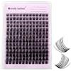 WENDY LASHES Ciuffetti Ciglia Finte D-Curl Style FD18 Soft Cluster lashes | Extension Ciglia Individuali Naturali Riusabile DIY Lash Extension a Casa 10-18mm Mixed