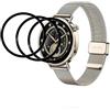 yystao 3 pellicole protettive per smartwatch xiaomi Watch S4, in materiale PMMA, ad alta definizione, antigraffio, sensibile al tatto, anti-impronte
