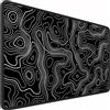 CoolNovel Tappetino per mouse da gioco di alta qualità, XXL, 1200 x 600 mm, impermeabile e antiscivolo, bordi cuciti per durata, perfetto per PC, MacBook e laptop, tappetino per mouse grande, 1200 x 600 mm
