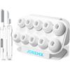 Joremx Gommini di ricambio (5Paia-Per AirPods Pro 3-Bianco-XXS/XS/S/M/L)