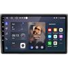 XIUNYIE Car Radio per Audi A4 2 3 B6 B7 S4 RS4 2000-2009 Android 15 9 Pollici Touch Screen con Bt Fm Wifi Dual Usb Per, 4 Core 4G+64G