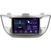 XIUNYIE Car Radio per Hyundai Tucson IX35 3 2015-2018 Android 15 9 Pollici Touch Screen con Bt Fm Wifi Dual Usb Per, 4 Core 4G+64G
