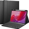 EatronChoi Tastiera Cover per Lenovo Tab M11 11 2024 (TB330FU/TB330XU), AZERTY Francese Rimovibile Bluetooth Wireless Tastiera Custodia per Lenovo Tab M11 da 11 Pollici (M11)
