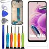 ERYNK Display LCD per Redmi Note 12S 4G 2303CRA44A, 23030RAC7Y [con cornice][nessuna funzione di impronte digitali] [6.43] display LCD Touch Screen Digitizer con set di attrezzi