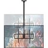 IMtKotW Supporto da soffitto per TV da 50 a 100 pollici, portata 80 kg, altezza e orientabile e inclinabile, con VESA fino a 800 x 600 mm, per ambienti commerciali e home theater