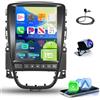 Hodozzy 【8 Core 6+128G】Per Opel Astra J/Buick Excelle 2009-2015 Autoradio con CarPlay Wireless Android Auto, Schermo IPS da 9.7 Pollici con FM/RDS, GPS, Bluetooth 5.0, Supporta Telecamere Panoramiche a 360°