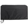 CIGPKLO Copri TV 21 24 28 34 pollici Tablet Monitor del computer copertura antipolvere PC di casa TV protettiva impermeabile nastro in poliestere con coulisse 2 colori(Black,61x10x35cm)
