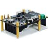 Treedix Alimentatore di continuità da 5 V per Raspberry Pi, ricarica e uscita simultanei, alimentazione tramite pin pogo, circuito boost ad alte prestazioni compatibile con Raspberry Pi Zero/2B/3B/3B+