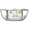 XIUNYIE Car Radio per Hyundai Tucson 3 IX 35 2015-2018 Android 15 9 Pollici Touch Screen con Bt Fm Wifi Dual Usb Per, 4 Core 2G+64G