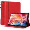AsWant Custodia per Huawei MediaPad M5 / M5 PRO (10.8 Pollici), Ultra Sottile con Funzione Stand Slim PU Protettiva Huawei MediaPad M5 Case, Rosso