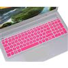 CASEDAO Copritastiera per 2019 HP Envy x360 2-in-1 15.6 laptop/HP Pavilion x360 15.6 Series/New HP Pavilion serie 15.6 Inch Series/HP Envy 17 17-AE 17-BS 17-BW Series rosa caldo Rosalina