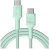 Green Cell PowerStream - Cavo USB-C 100 W, ricarica rapida PD (menta, 200)
